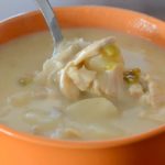 Creamy Green Chile Turkey Soup Recipe