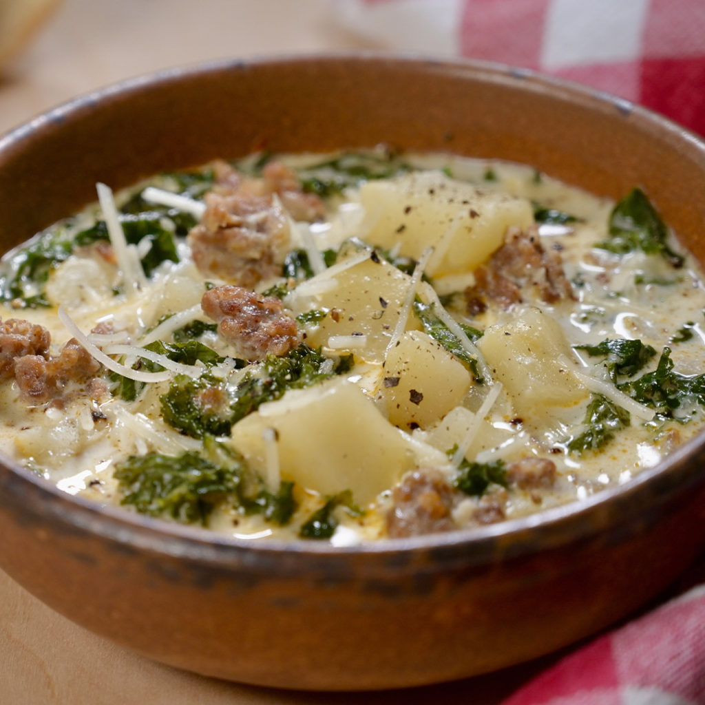 How To Make Crockpot Zuppa Toscana Recipe - Los Foodies Magazine