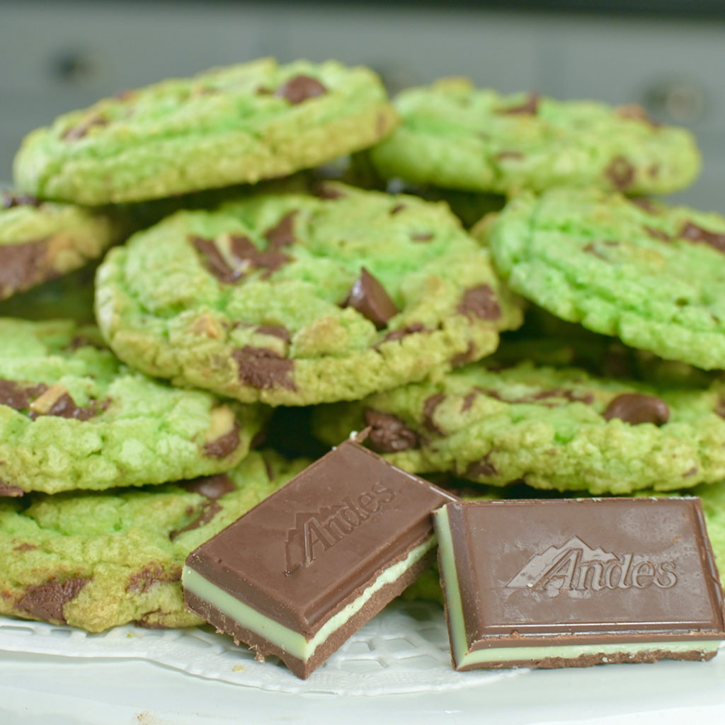 Mint Chocolate Chip Cookies Recipe