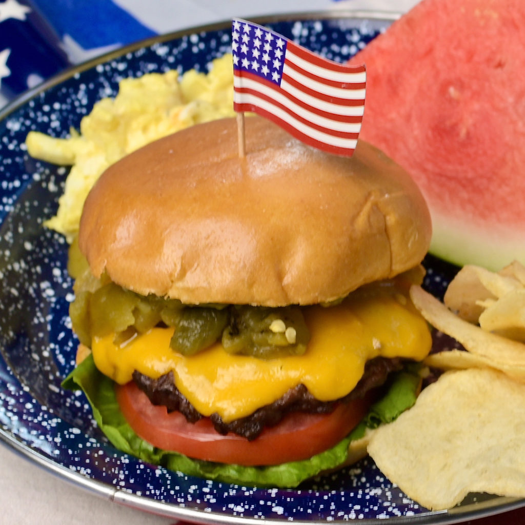 Green Chile Cheeseburger Recipe