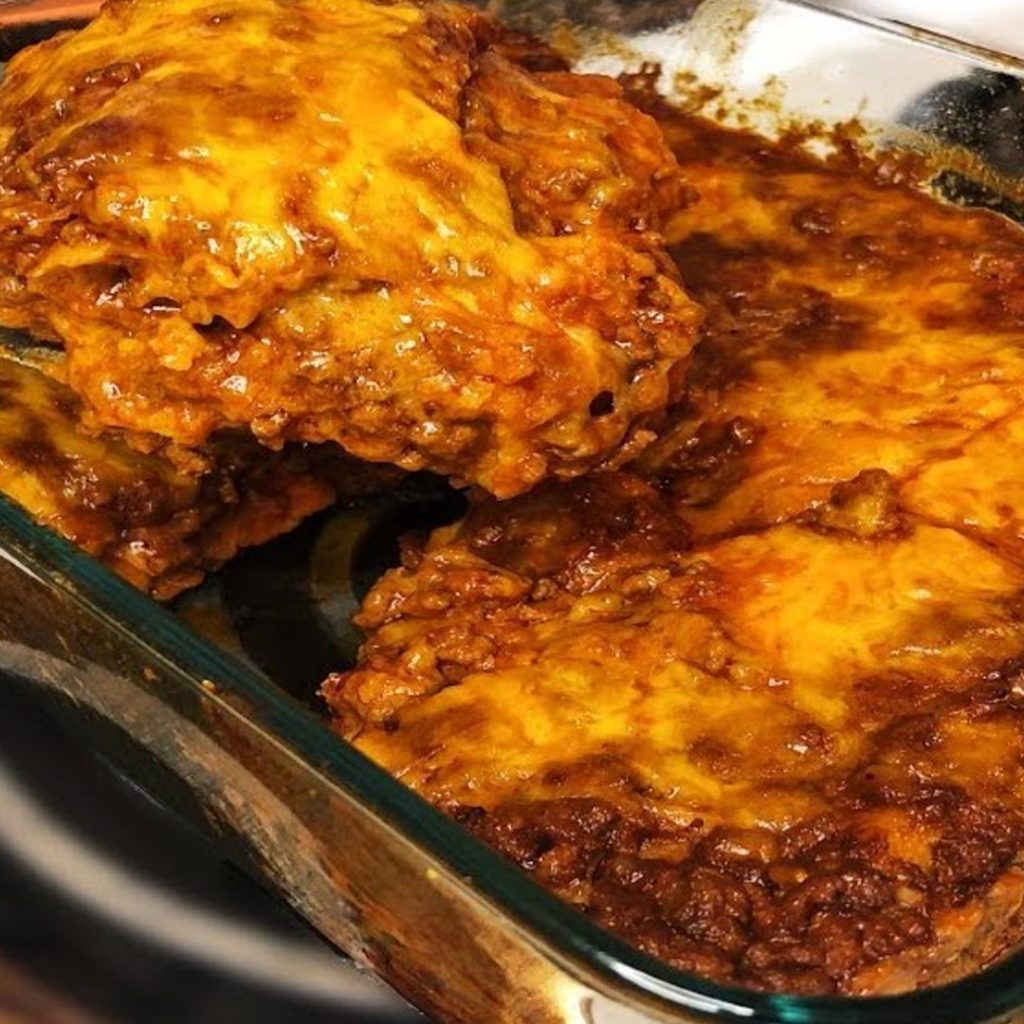 Red Chile Beef Enchiladas Recipe