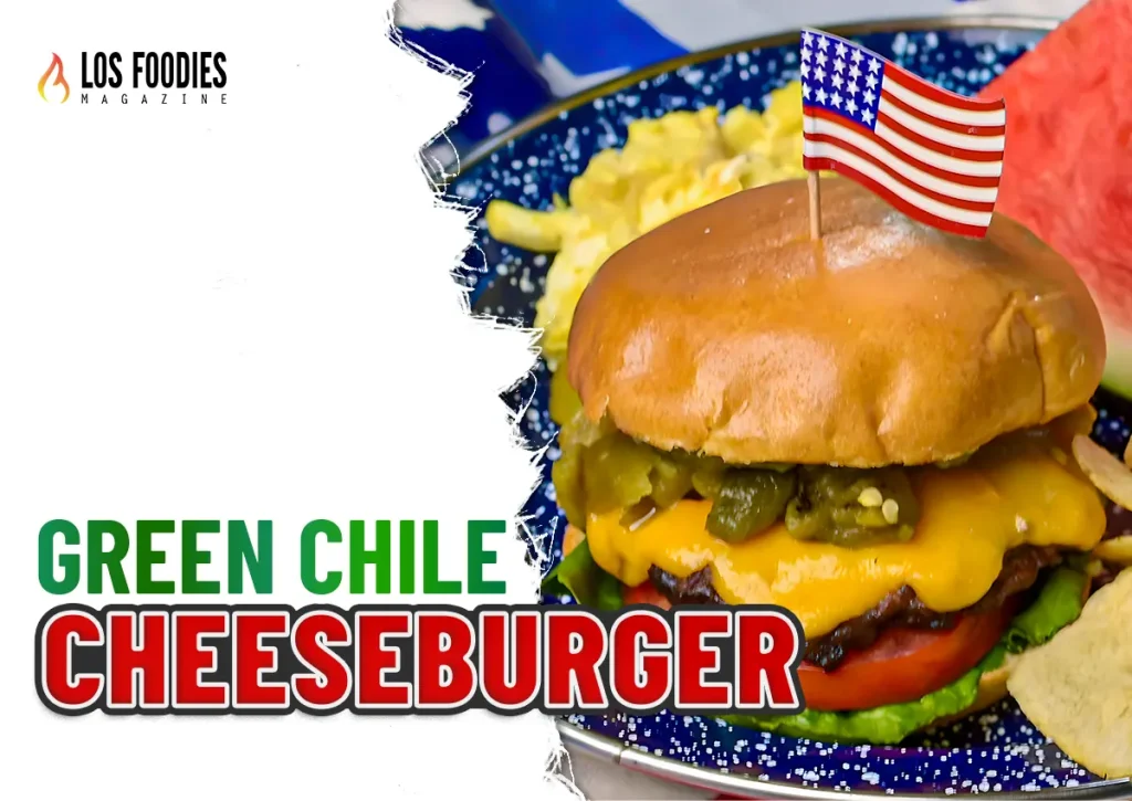 Green Chile Cheeseburger