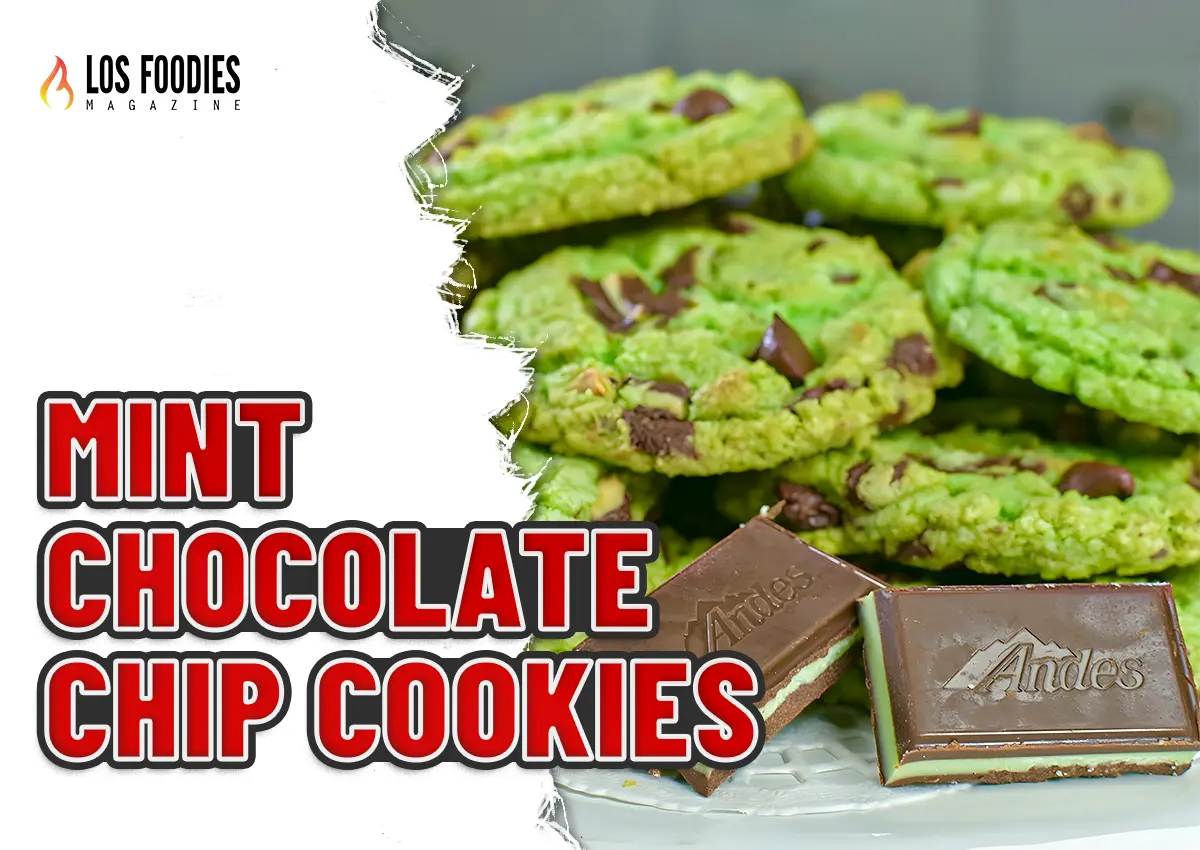 Mint Chocolate Chip Cookies