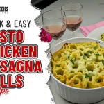 Pesto Chicken Lasagna Rolls Recipe