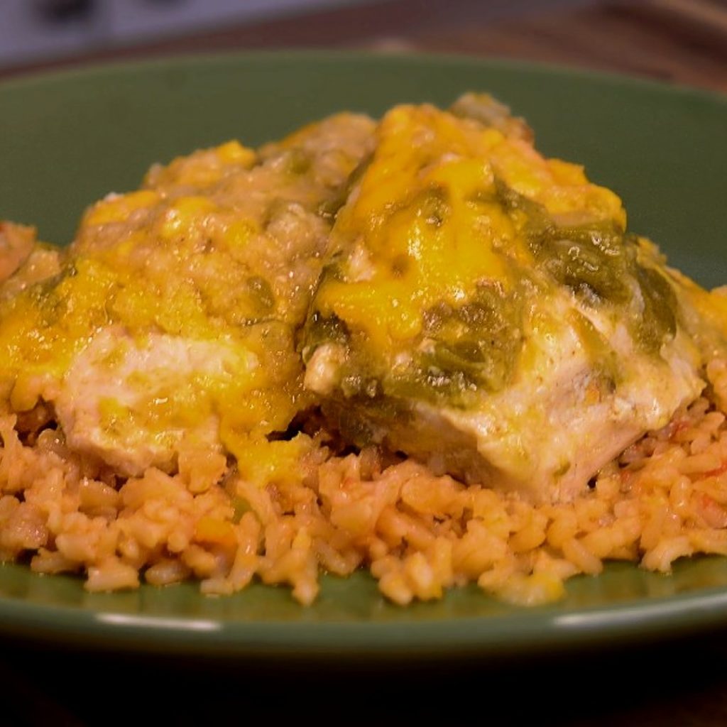 Green Chile Chicken Bake Recipe