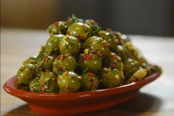 Herb Infused Stuffed Olives