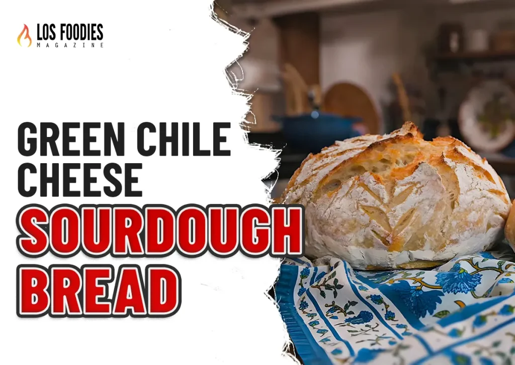 Classic and Green Chile Cheese Sourdough Bread