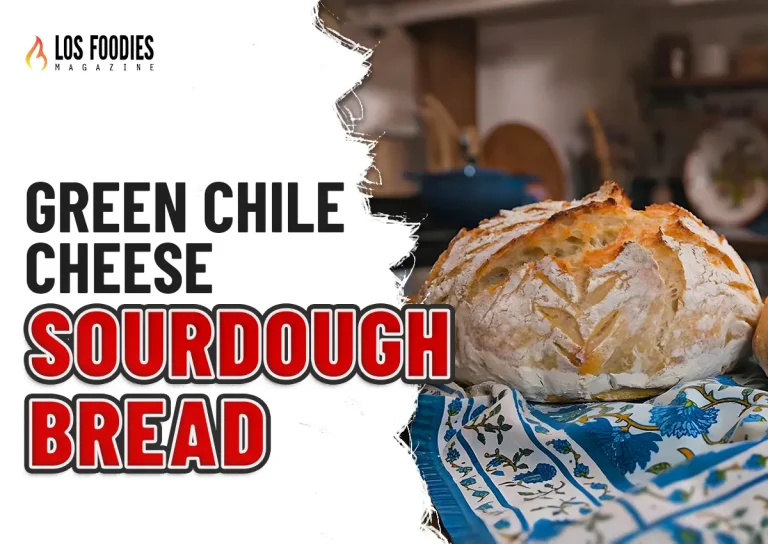Classic and Green Chile Cheese Sourdough Bread