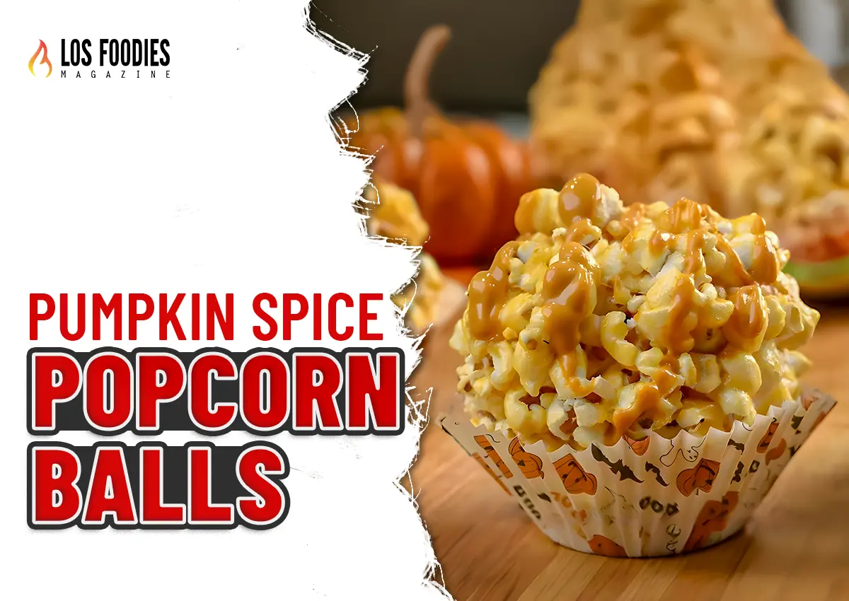 Pumpkin Spice Popcorn Balls