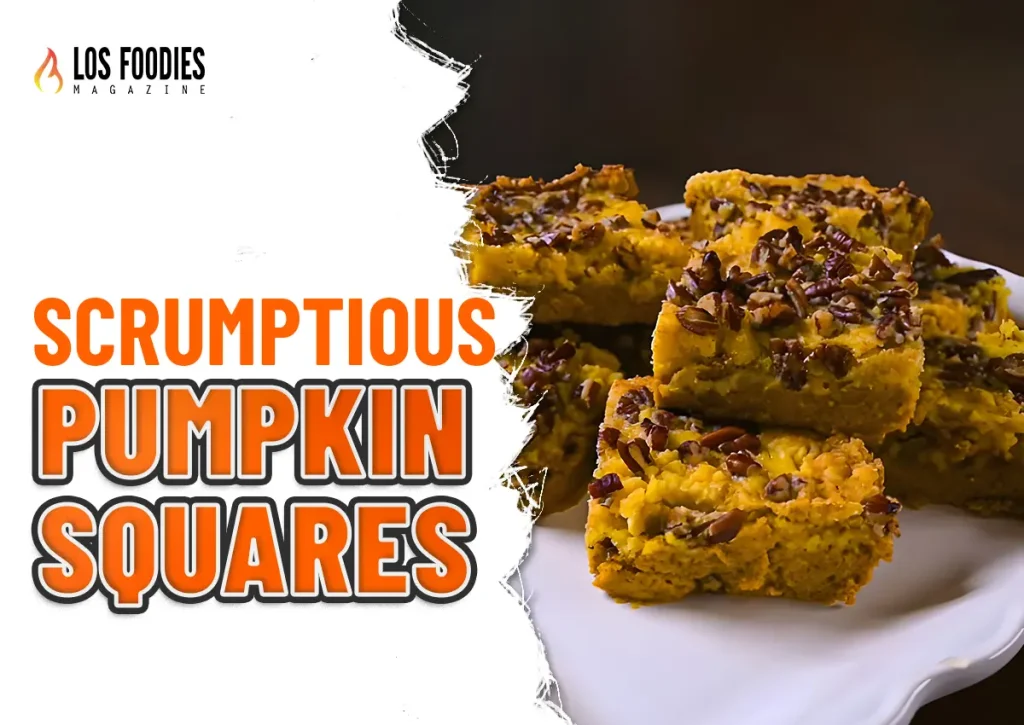 Scrumptious Pumpkin Squares