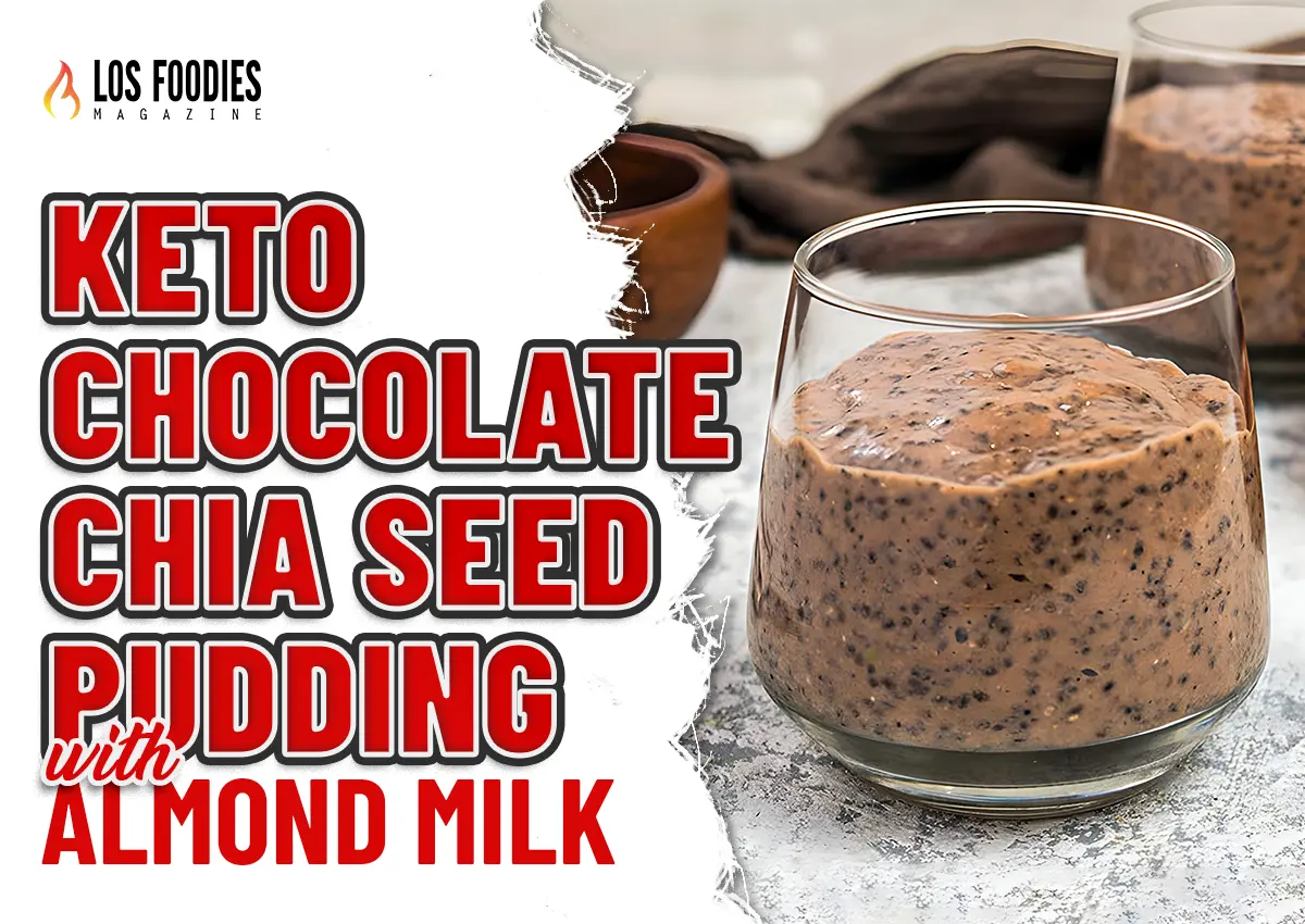 Keto Chocolate Chia Seed Pudding With Almond Milk
