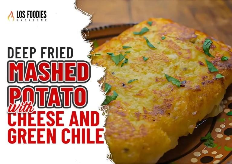 Deep Fried Mashed Potato With Cheese And Green Chile