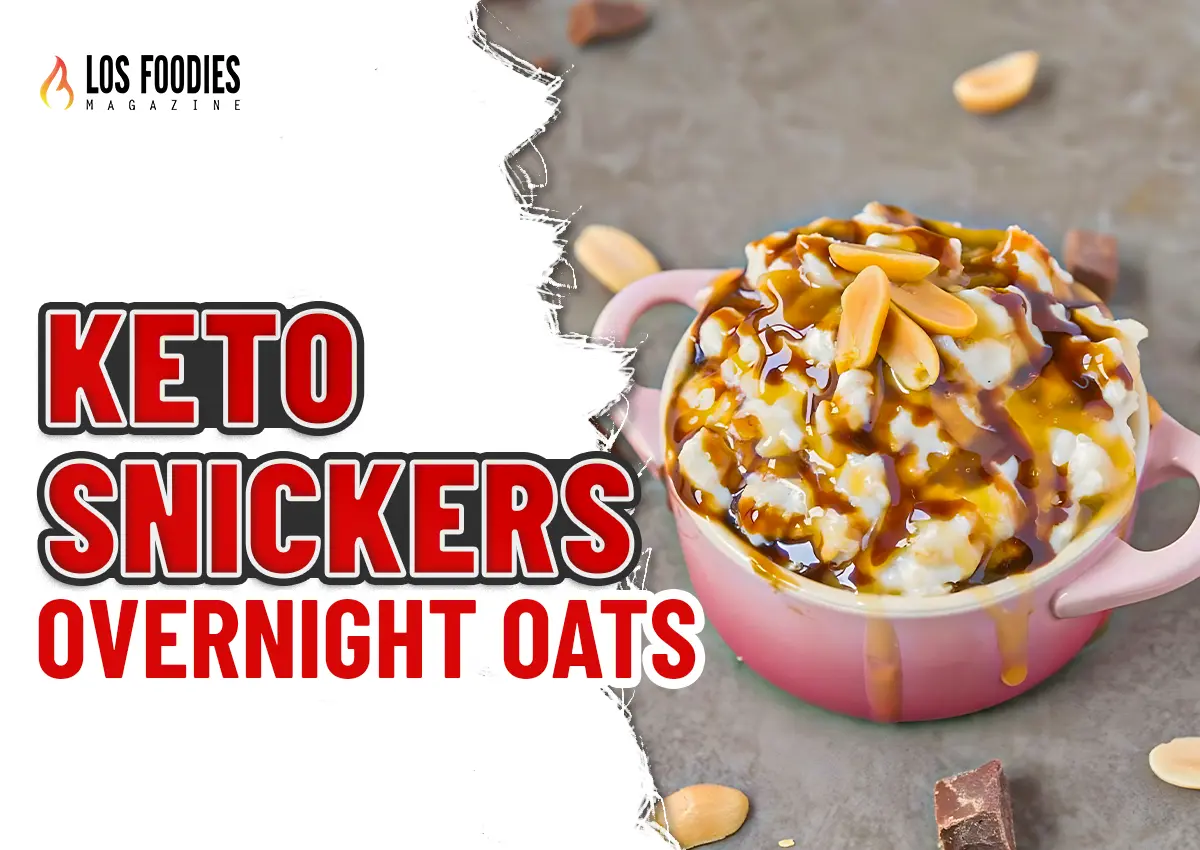 Keto Snickers Overnight Oats